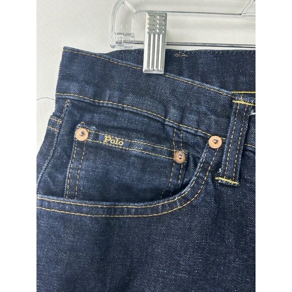 Polo Ralph Lauren Men's Size 34x32 Blue 'The Sullivan Slim' Straight-Leg Jeans - Picture 15 of 16